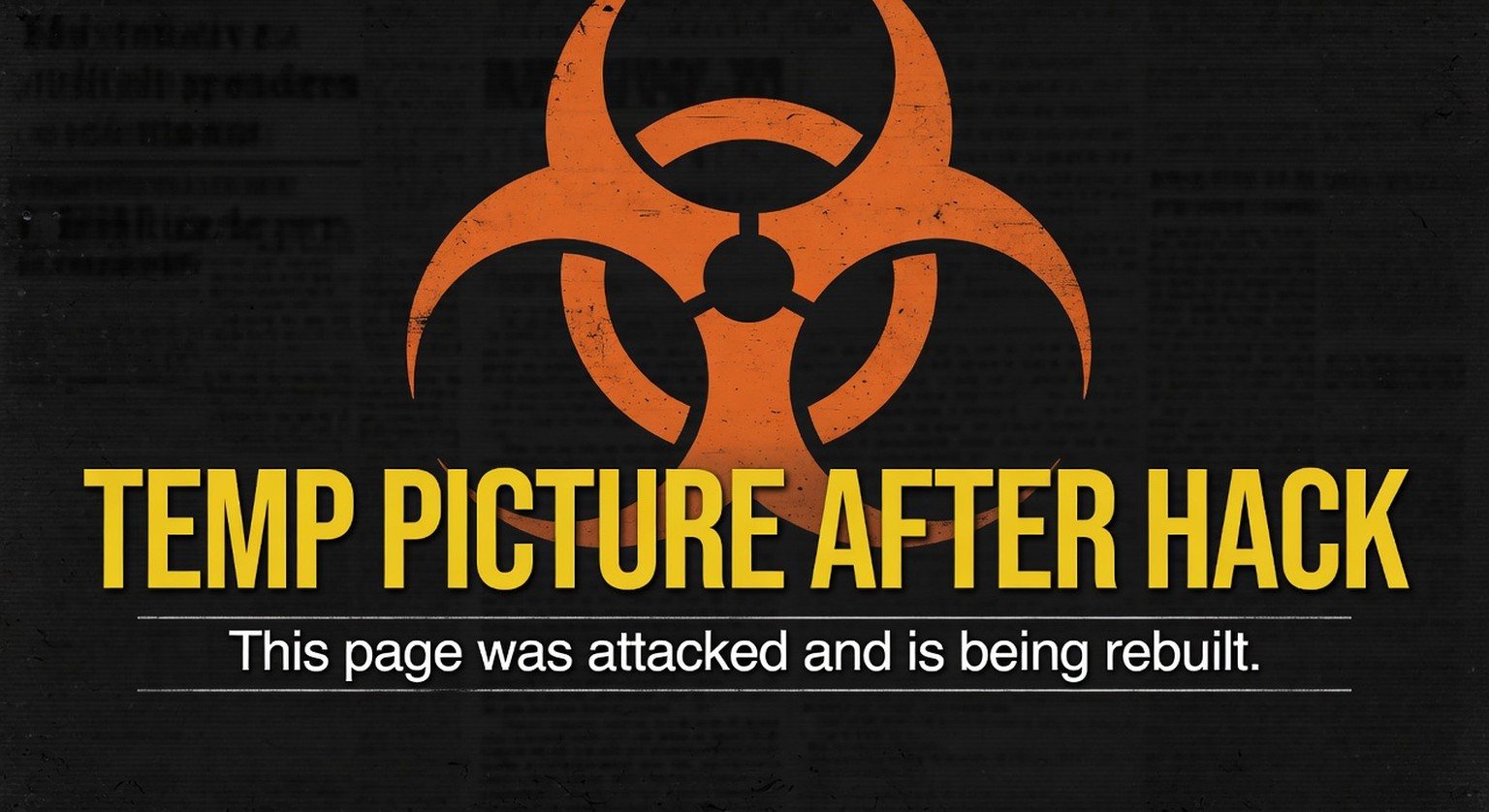 Temporary picture: this page was attacked and is being rebuilt. A real picture replaces this one.